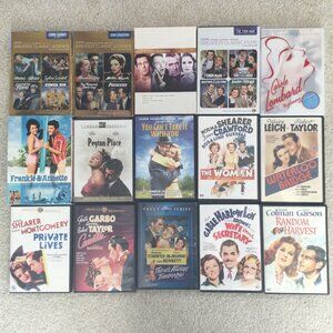 40 Classic Movies TCM FOX MGM Boxed Sets Crawford Lombard Gable Harlow  + More